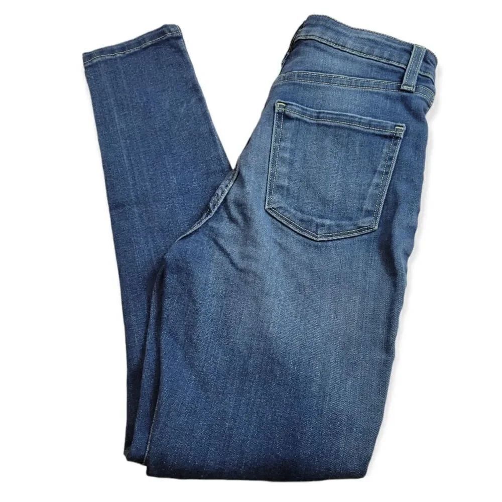 Arizona distressed straight jeans 1